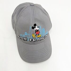 Vintage San Francisco MICKEY MOUSE Disney Store Hat Embroidered & Adjustable